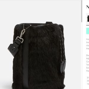 Max V. Koenig Lamb Shearling Handbag